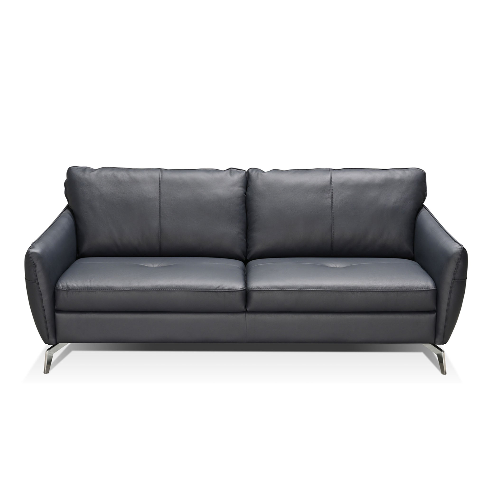 solar sofa in cognac top grain leather floor