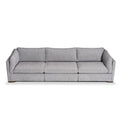 brooklyn sofa in grey upholstery floor